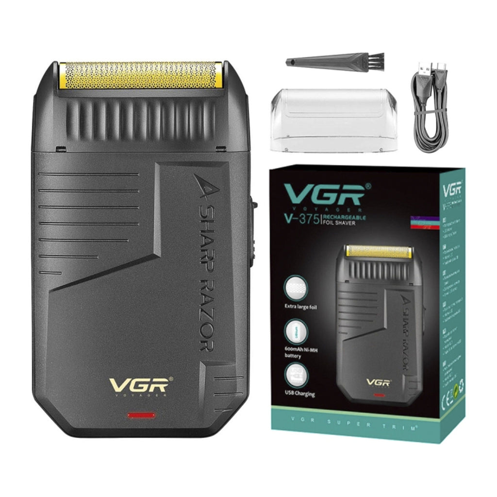 VGR V-375 2-in-1 Electric Shaver and Sideburns