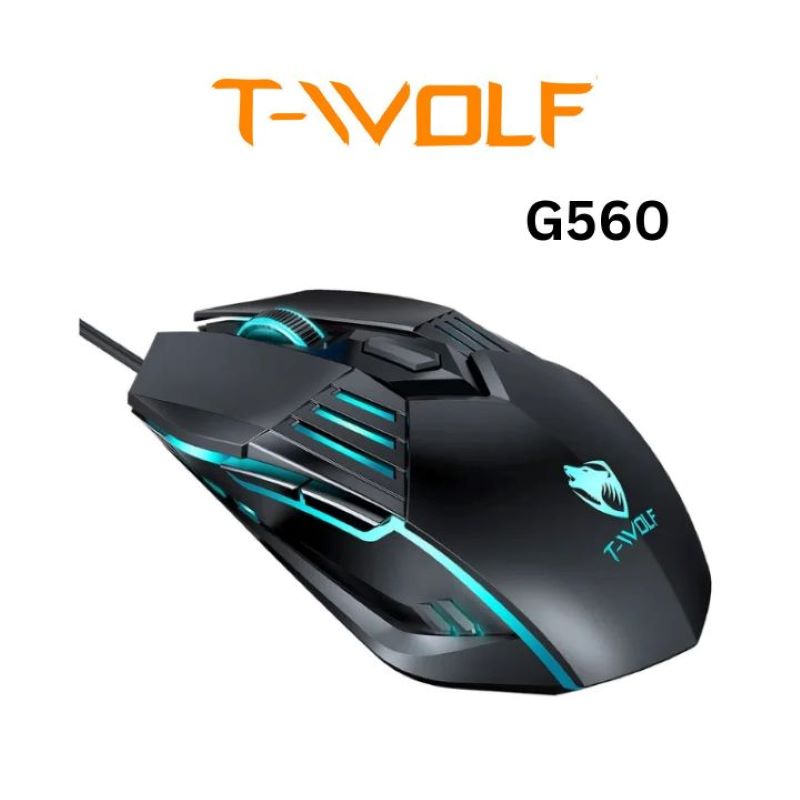 T-WOLF G560 6D Wired Gaming Mouse