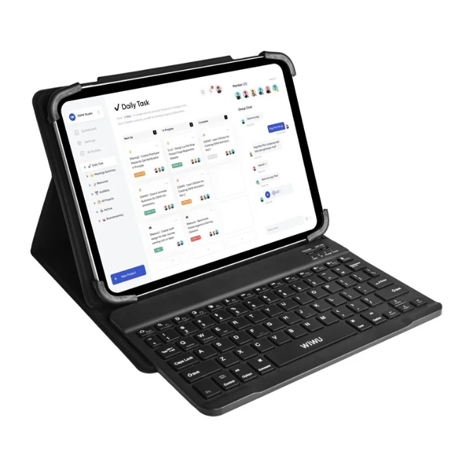 Wiwu W-UK001BLK9 Universal Keyboard Case 9-11″ Black