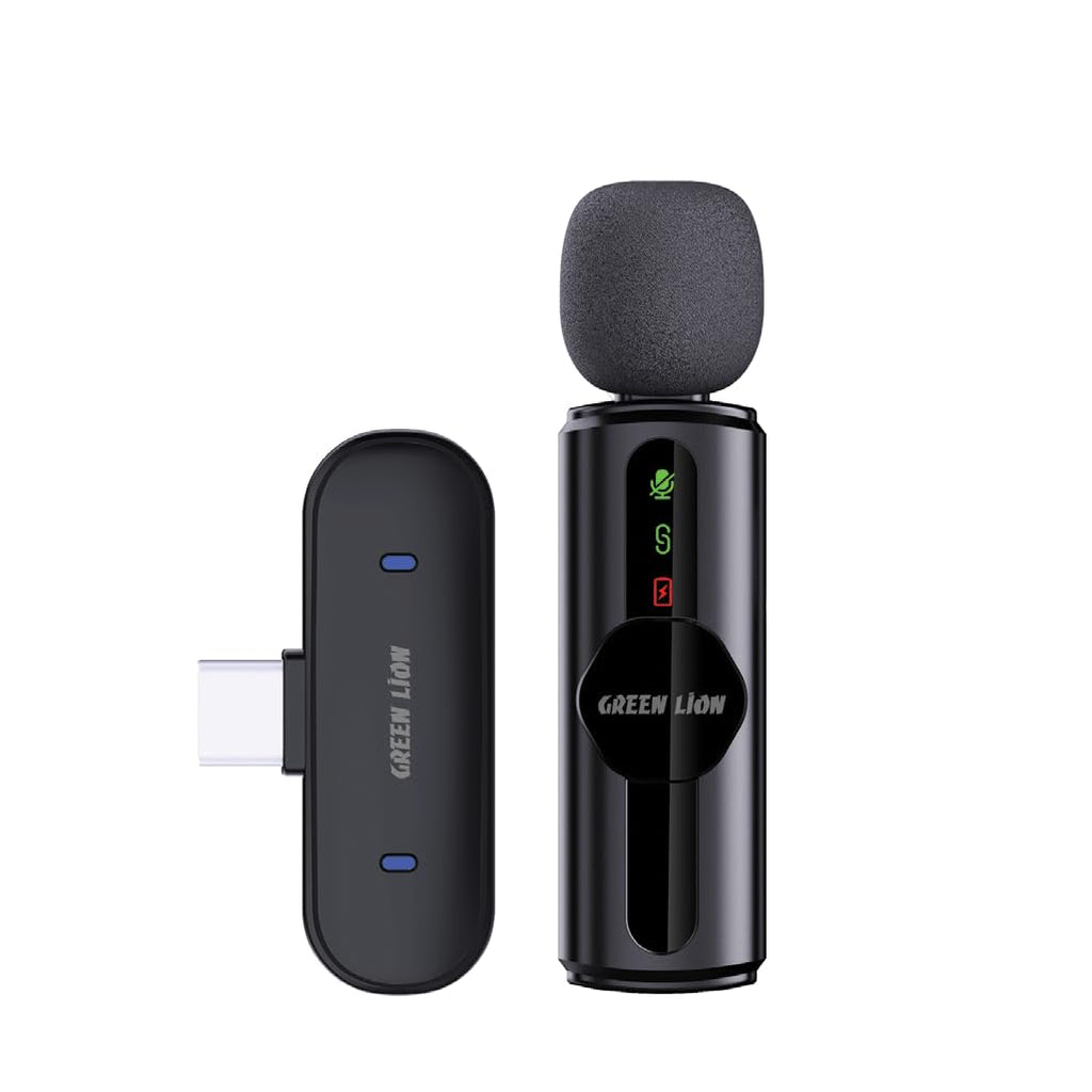 Green Lion GM-75X 3-in-1 Wireless Microphone with 3-Level Noise Cancellation