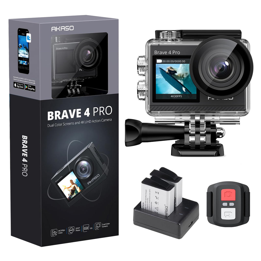 AKASO Brave 4 Pro 4K30FPS Action Camera