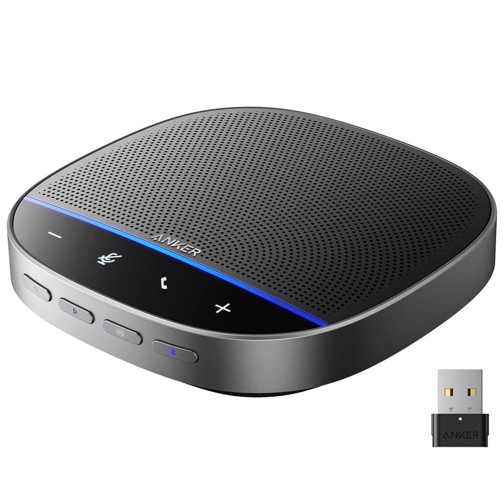Anker PowerConf S500 Speakerphone with Zoom Rooms and Google Meet Certifications, USB-C Speaker