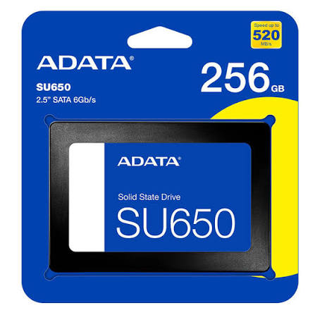 ADATA Ultimate SU650 256GB 2.5" SATA III Internal SSD