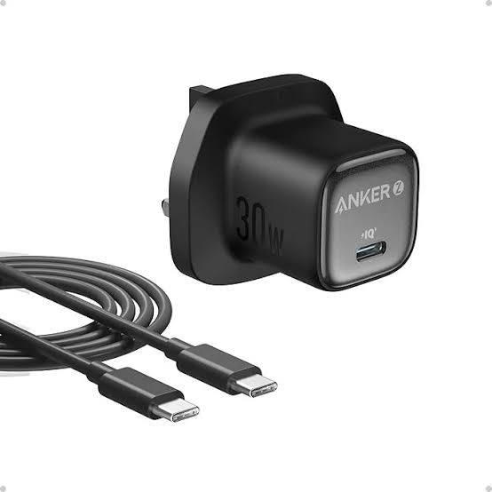 Anker Zolo Charger 30W PD 3.0 with USB-C to USB-C Cable (3ft)