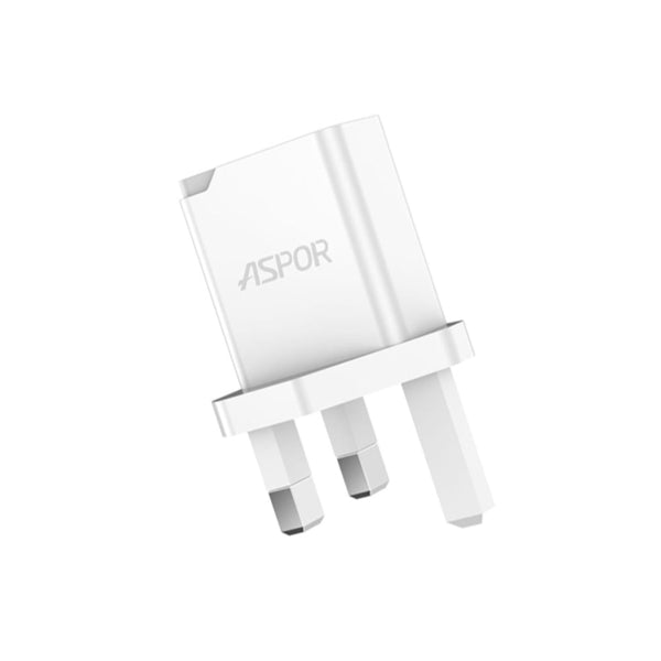 Aspor A827 2.4A Smart Fast Charger With Micro Cable