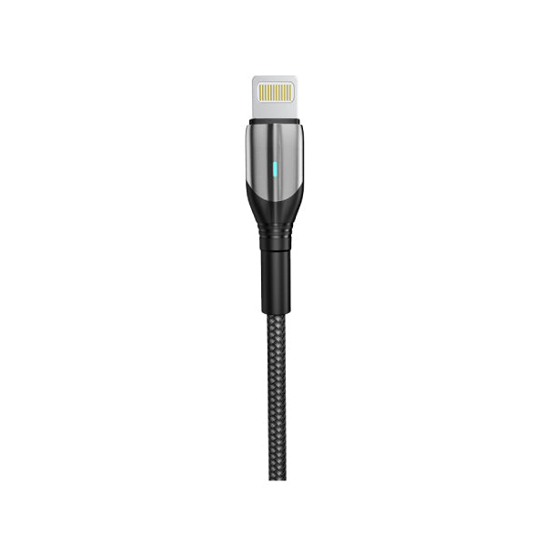 Aspor AC09 1M 3A Lightning LED Nylon cable