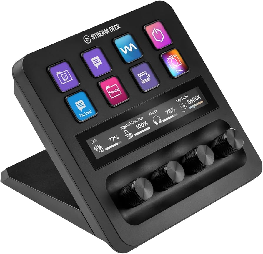 Elgato Stream Deck + Audio Mixer - Black Edition