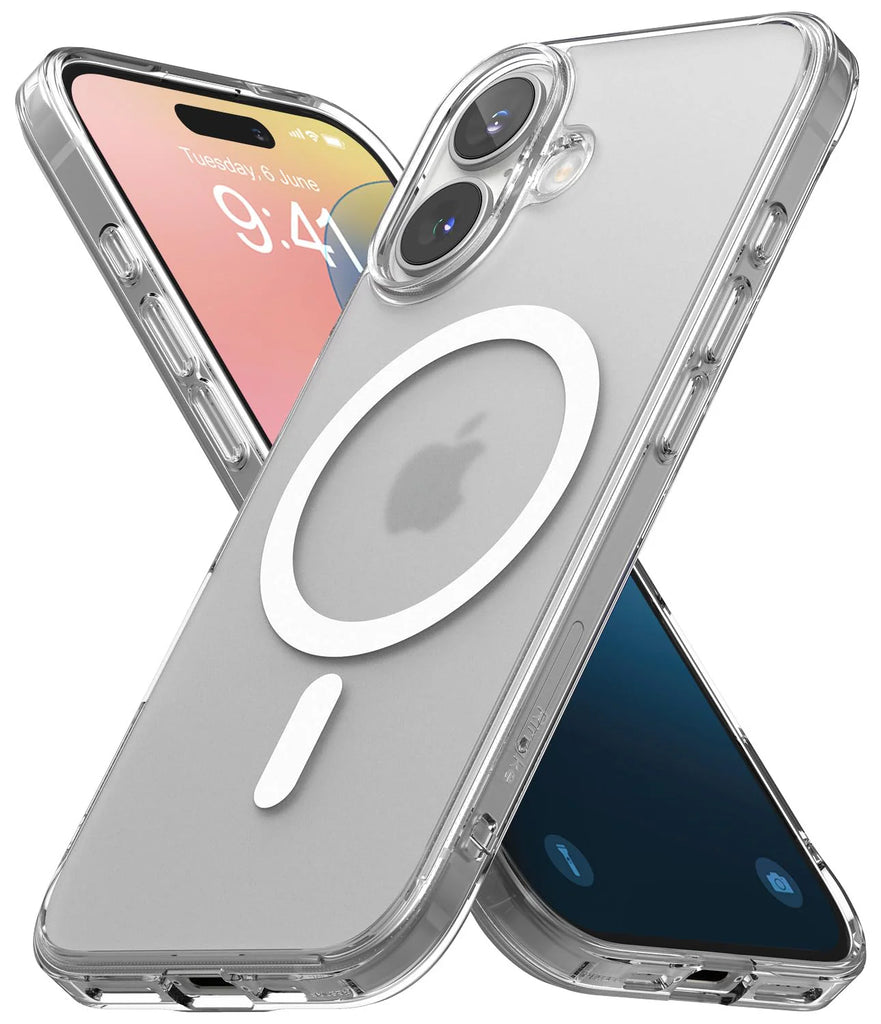 iPhone 16 Series Magnetic Clear Case