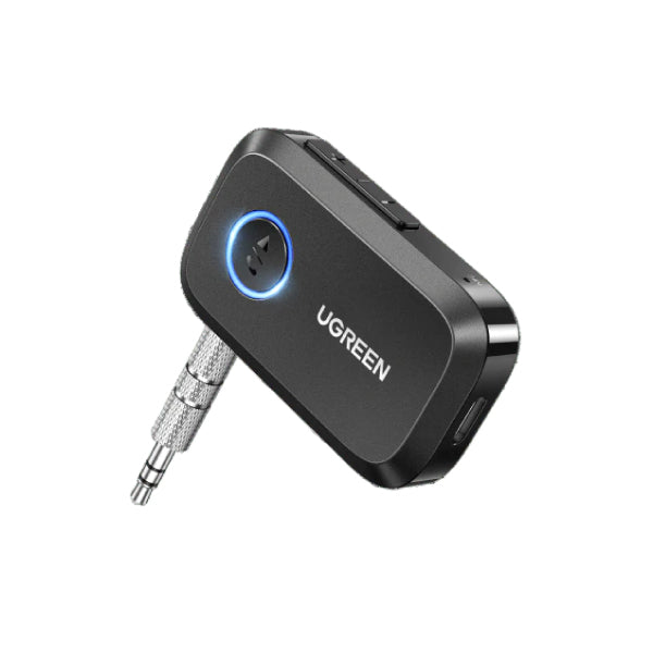Ugreen 90748 3.5mm Aux Bluetooth 5.3 Audio Transfer Adapter for Vehicle