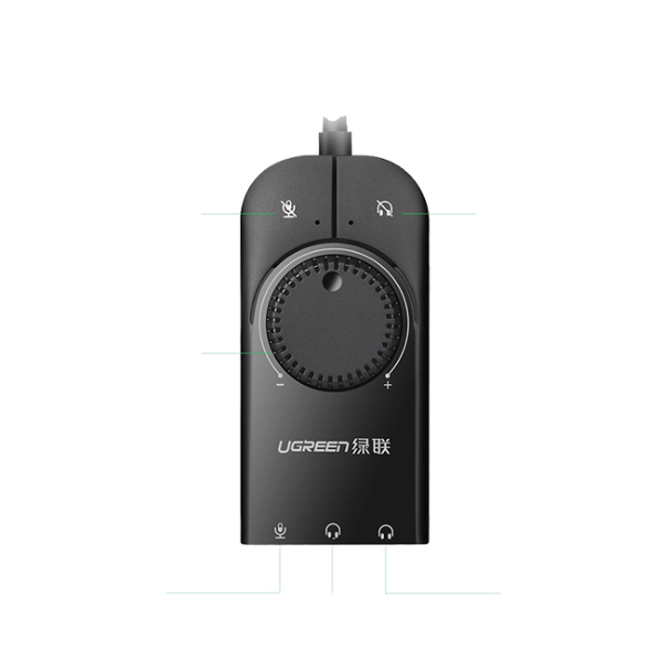 Ugreen USB External Stereo Sound Card – 40964