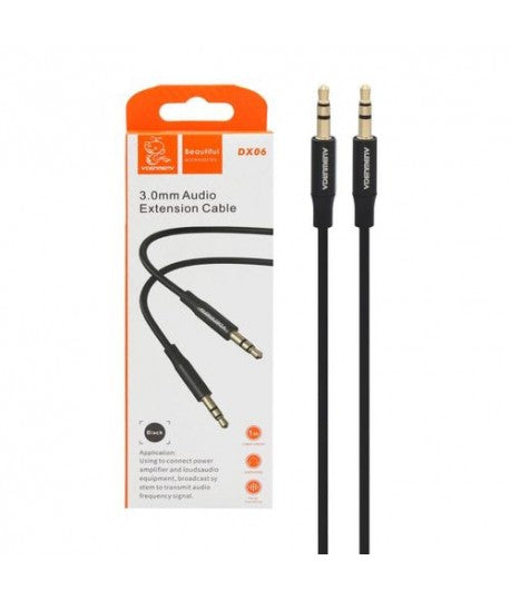 VDENMENV DX06 3.0mm Audio Extension Cable 1M