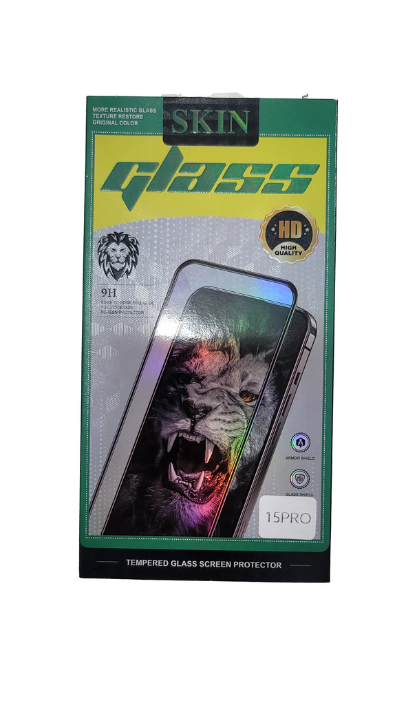 iPhone Clear Tempered Glass