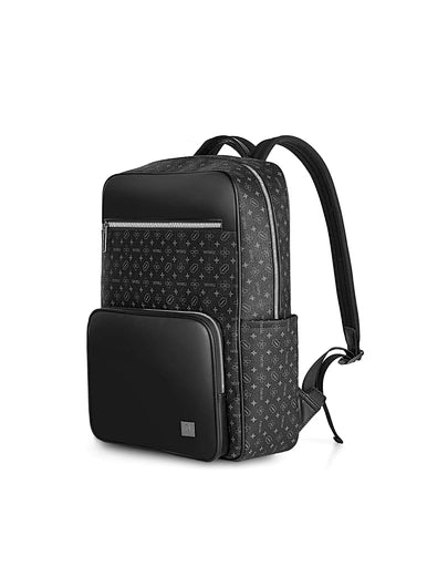 WIWU Luxurious PVC Master Anti-Theft Fingerprint Lock 15.6 Backpack
