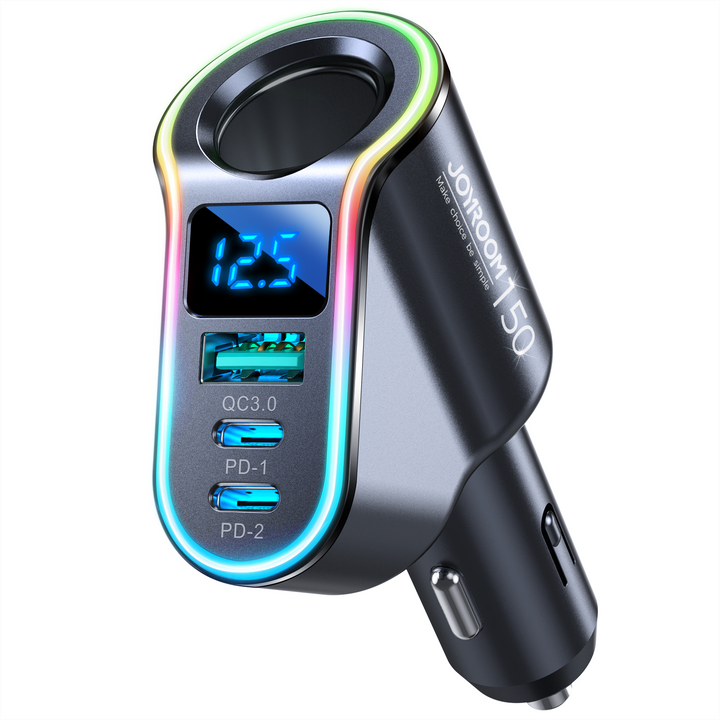 JR-CL21 150W 4-in-1 Car Charger