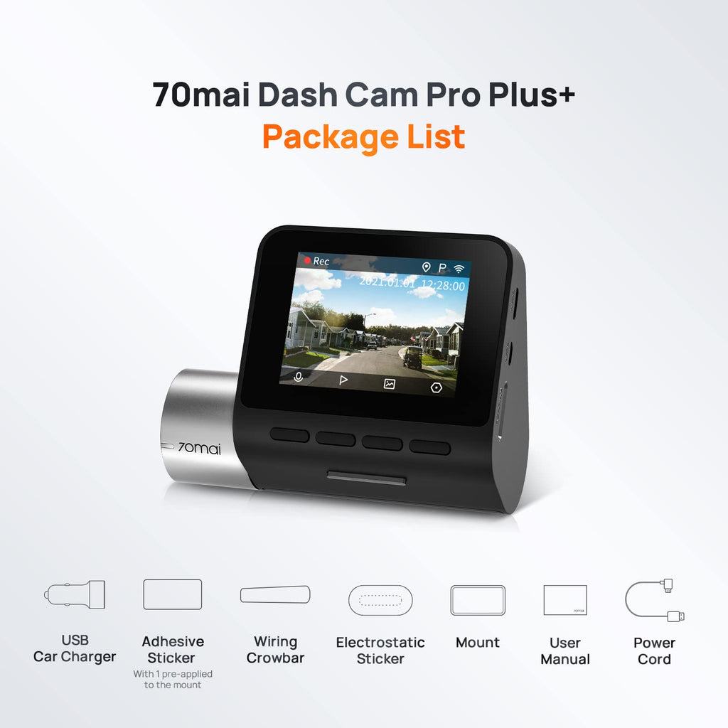 Xiaomi 70mai Dash Cam Pro Plus+ Midrive A500S