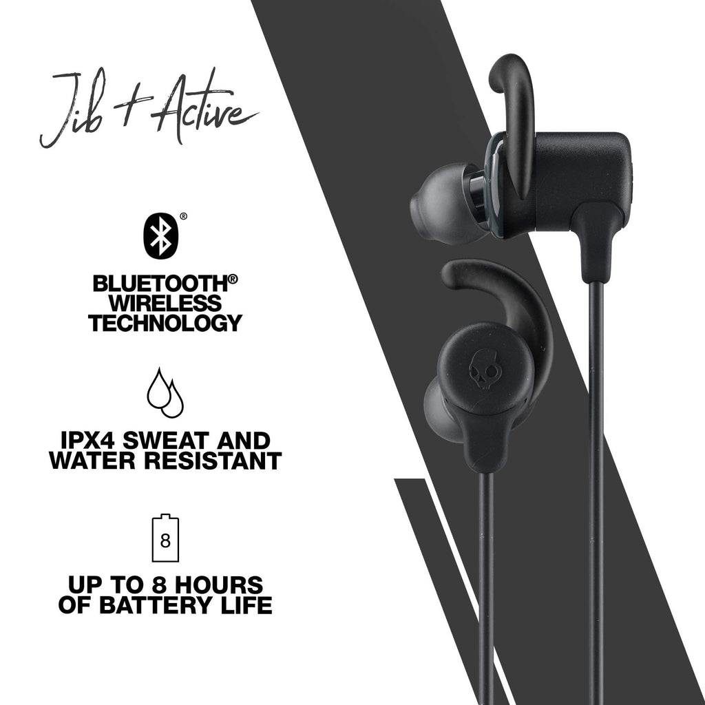 Skullcandy Jib+ Active Wireless In-Ear Earbud - Black

￼

￼

￼

￼

￼

￼