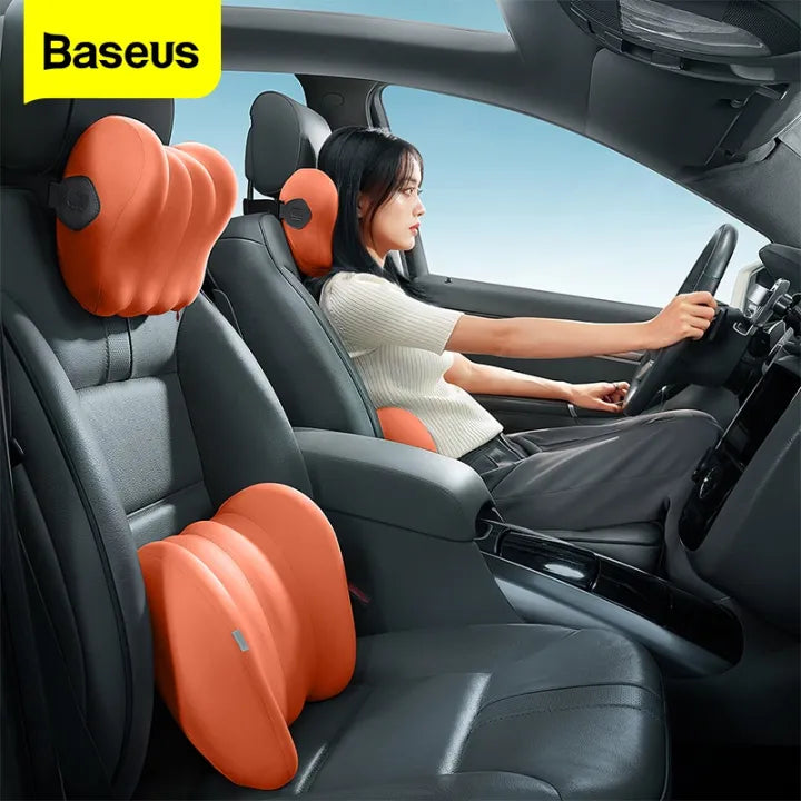 Baseus Comfortable Series Car Lumbar Waist Pillow Orange