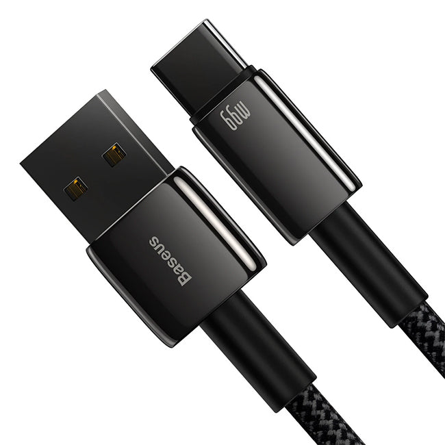 Baseus Tungsten Gold 66W Fast Charging USB to Type-C Cable