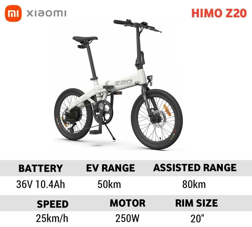 Xiaomi e bike discount z20