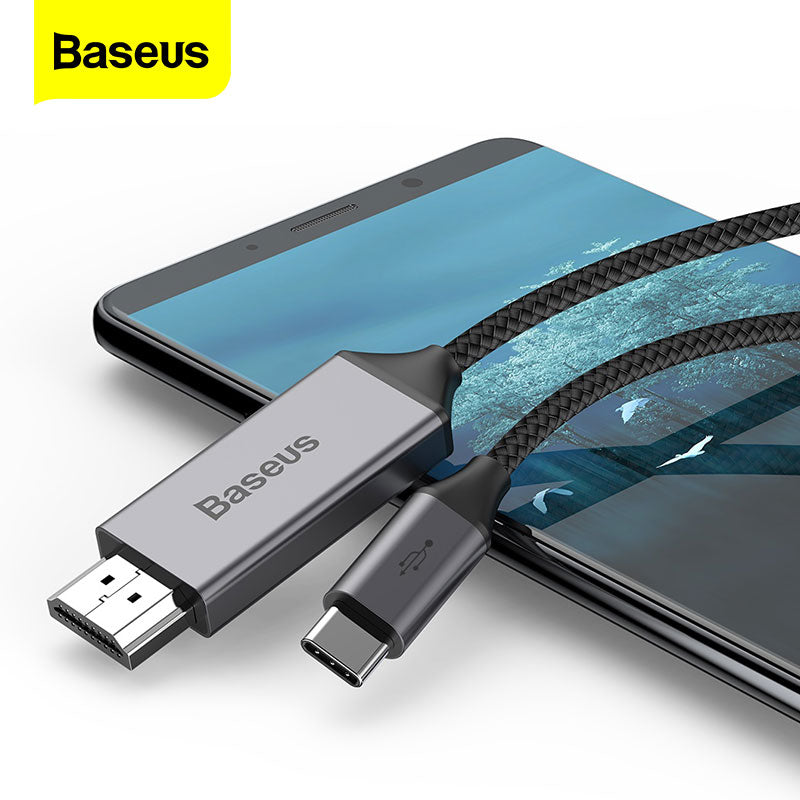 Baseus Type-C to HDMI Cable - TECH SOURCE (PVT) LTD